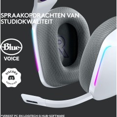 Logitech G G733 LIGHTSPEED Wireless RGB Gaming Headset - Ultimate Comfort & Immersive Sound in White